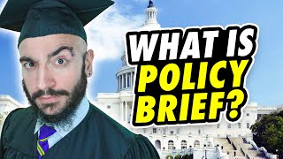 What is a Policy Brief [upl. by Suzy]