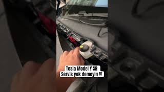 Tesla Model Y SR Servis yok demeyin  teslamodely modely servis [upl. by Nrehtac536]