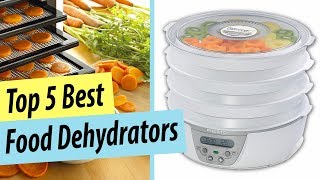 Best Food Dehydrator  Top 5 Best Dehydrators Review [upl. by Anaile955]