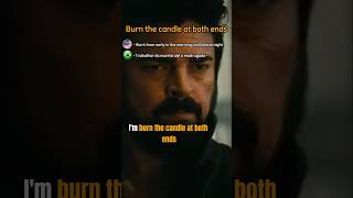 Burn the candle at both ends Meaning Pronunciation Vocabulary englishwithfilms englishvocabulary [upl. by Azenav]