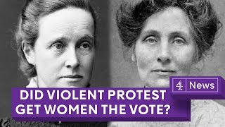 Suffragettes vs Suffragists Did violent protest get women the vote [upl. by Adnorahc]