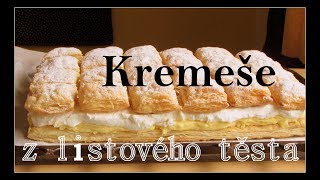 Kremeše Vanilkovosmetanový dezert [upl. by Ennagem]