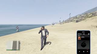 Michael calls Devin Weston after Molly Schultzs death  GTA 5 [upl. by Elke]