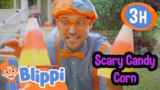 Blippi Decorates a Spooky Halloween House  Blippi and Meekah Best Friend Adventures  3 Hours [upl. by Nerret]