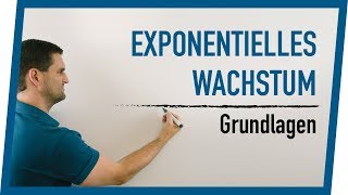 Exponentielles Wachstum  Basics mit Vergleich Lineares Wachstum  Mathe by Daniel Jung [upl. by Annabel]