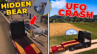 20 Easter Eggs in Euro Truck Simulator 2 [upl. by Azelea]