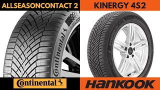 Continental AllSeasonContact 2 vs Hankook Kinergy 4S2 [upl. by Alane837]