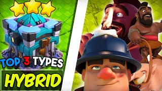 Mastering Top 3 TH13 Hybrid Attacks 2023  Best Strategies for Town Hall 13 in Clash of Clans [upl. by Ynnus]