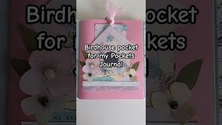 Birdhouse Pocket 🐦 birdhouse junkjournal journal pockets [upl. by Loveridge834]