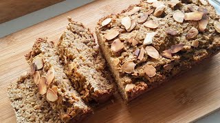 Resep Gluten Free Banana Oatmeal Cake [upl. by Yaya]