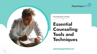 Essential Counseling Tools and Techniques  Essay Example [upl. by Marcel]