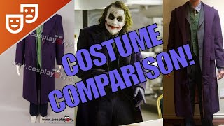 Cosplaysky Cossky Dark Knight Joker Costume Review amp Accuracy Comparison [upl. by Rehtul]