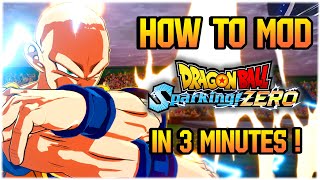 How To Mod Sparking Zero EASILY  Dragon Ball Sparking Zero Mod Tutorial PC [upl. by Kamillah956]