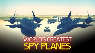 The Worlds GREATEST Spy Planes  SR71 amp A12 Oxcart [upl. by Fusuy]