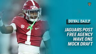 Jaguars Post Free Agency 7Round Mock Draft [upl. by Floyd]