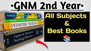 GNM 2nd year ke lie best Books 📚 gnmbooks nursing nursingcriteria [upl. by Aicyla709]