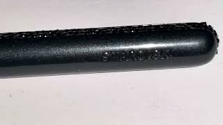 Swarovski crystal simmer ballpoint pen Black lacquered swarovski black [upl. by Sirronal]