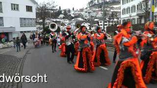 Fasnachtsumzug 2015 in Teufen [upl. by Ordnas]