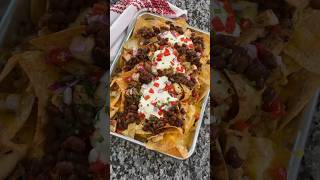 Chipotle Chicken Nachos for Game Night [upl. by Goldarina]