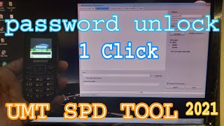 samsung E1200y password unlock 1 click By New UMT Tool 2021 [upl. by Risteau]