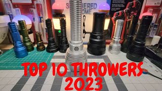 TOP 10 THROWER FLASHLIGHTS OF 2023 [upl. by Russo400]