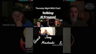 Talking Al Frugoni Subscribe to watch LIVE thursdaynightbbqchat podcast livefire bbq [upl. by Ethelda]