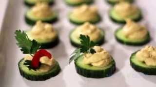 Cucumber Hummus  A Fantastic Finger Food [upl. by Notnarb177]