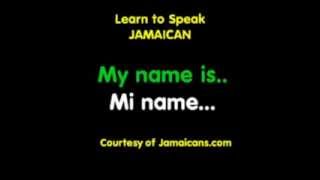 Basic Introductions  Learn to Speak Jamaican Patois [upl. by Retsehc]