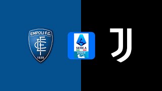 LIVE EMPOLIJUVENTUS 0  0  DIRETTA UFFICIALE  CRONACA LIVEREACTION [upl. by Ahsekal]