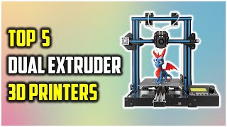 ✅Best Dual Extruder 3D Printers 2023  Top 5 3D Printers On Aliexpress [upl. by Acenom39]