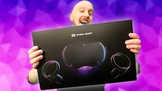 Oculus Quest Setup Unboxing amp Tips [upl. by Azarcon]