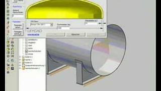 Autodesk Inventor  leycad Tools  Klöpperböden [upl. by Roswell843]