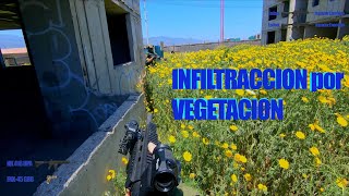 Infiltración por Vegetación  Airsoft [upl. by Neret575]