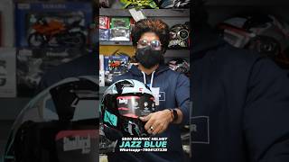 Sb20 jazz blue 09 edition 🤩helmet bike travel shorts trending viralvideo agv [upl. by Palocz]