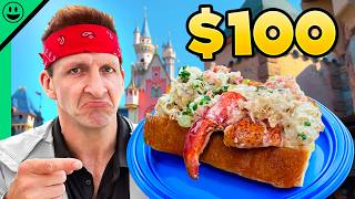 100 Disney Food Challenge in California What a Mess [upl. by Hailed]