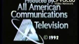 All American Television Logo History [upl. by Damalus542]