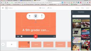 Creating a Video with Adobe Spark [upl. by Eylsel706]