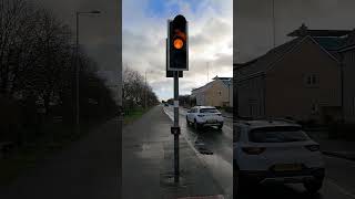 Cambridge Fulbourn Road PEEK TLED Traffic Lights Toucan Crossing [upl. by Rivkah]