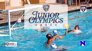 Water polo Junior Olympics Bay Area  New Trier Girls U18  California 2024 [upl. by Joline58]