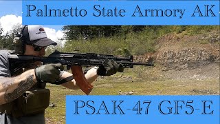 Palmetto State Armory AK47 The PSAK 47 GF5E [upl. by Cowden]