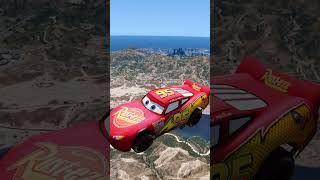 Lightning McQueen vs The Fillmore Pixar Cars Eater gta5 mcqueen crash fillmore shorts [upl. by Doggett]