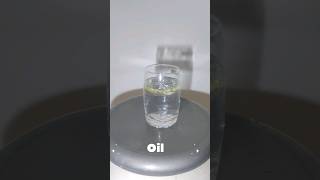 Hydrophobicity of Oil  shorts science [upl. by Ahsatniuq940]