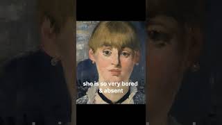 Secret behind the BARTENDER LADY historical painting history shorts historypainting [upl. by Anderea]