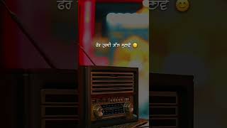 Rabb Da Radio  Sharry Maan  New Punjabi Songs  WhatsApp Status punjabimusic feel punjabi [upl. by Fisk]