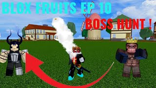 I became SLAYER OF BOSSES blox fruits ep 10 [upl. by Nywnorb]