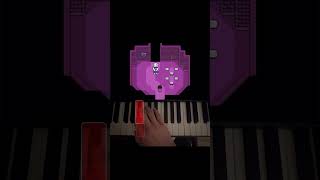 Ruins Piano Tutorial undertale ruins toriel piano tutorial shorts [upl. by Saimon]