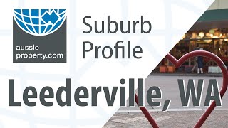 Suburb Profile Perth – Leederville [upl. by Eidnil]