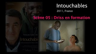 Intouchables Scène 05 Driss en formation Showering and dressing French English subtitles [upl. by Cruickshank371]