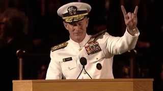 University of Texas at Austin 2014 Commencement Address  Admiral William H McRaven [upl. by Nyrret407]