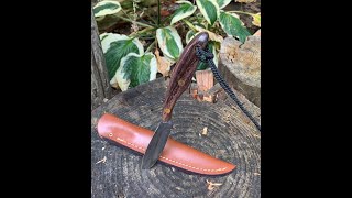 DH Russell  Grohmann knife  Trout amp Bird belt knife A great sporting knife [upl. by Notlef855]